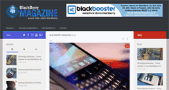 Desktop Screenshot of blackberrymagazine.com.br